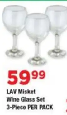 OK Grocer LAV Misket Wine Glass Set offer