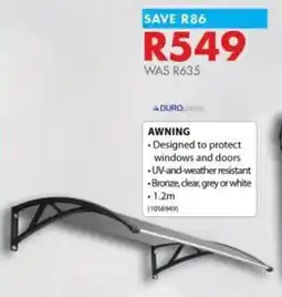 Chamberlain Duro plastic awning offer