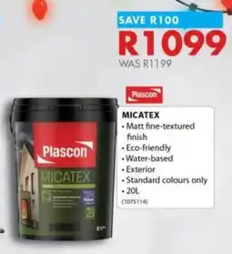 Chamberlain Plascon Micatex offer