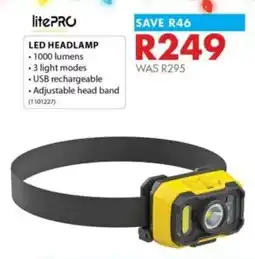 Chamberlain Litepro led headlamp offer