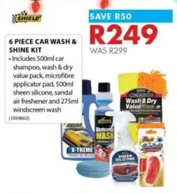 Chamberlain Shield car wash & shine kit offer