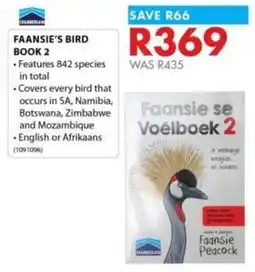 Chamberlain Faansie's bird book 2 offer
