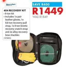 Chamberlain SecureTech 4x4 recovery kit offer
