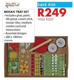 Chamberlain Mosaic tray set offer