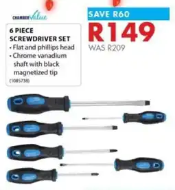 Chamberlain Chamber value screwdriver set offer