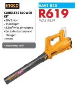 Chamberlain Ingco cordless blower kit offer