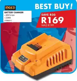 Chamberlain Ingco battery charger offer