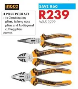 Chamberlain Ingco plier set offer