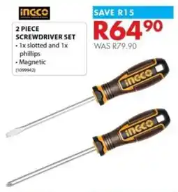 Chamberlain Ingco screwdriver set offer