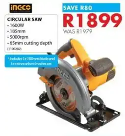 Chamberlain Ingco circular saw offer