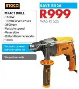 Chamberlain Ingco impact drill offer