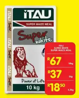 Shoprite ITAU Super White Super Maize Meal offer