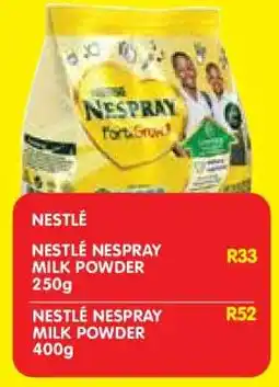 Shoprite NESTLÉ NESPRAY MILK POWDER 250g offer