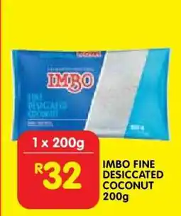 Shoprite IMBO FINE DESICCATED COCONUT 200g offer