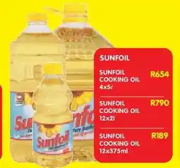 Shoprite SUNFOIL COOKING OIL 12x375ml offer