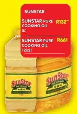 Shoprite SUNSTAR PURE COOKING OIL 5l offer