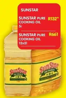 Shoprite SUNSTAR PURE COOKING OIL 5l offer