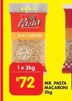 Shoprite MR. PASTA MACARONI 3kg offer