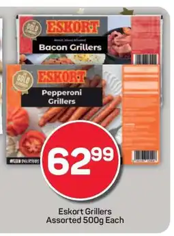 Pick n Pay Eskort Grillers Assorted 500g Each offer