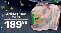 Pick n Pay Lamb Leg Roast Per kg offer