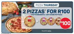 Pick n Pay 2 Pizzas offer