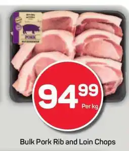 Pick n Pay Bulk Pork Rib and Loin Chops offer