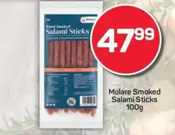 Pick n Pay Molare Smoked Salami Sticks 100g offer