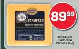 Pick n Pay Klein River Parmesan Prepack 150g offer