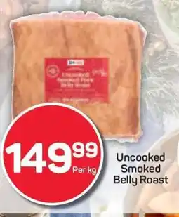 Pick n Pay Uncooked Smoked Belly Roast offer