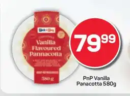 Pick n Pay PnP Vanilla Panacotta 580g offer