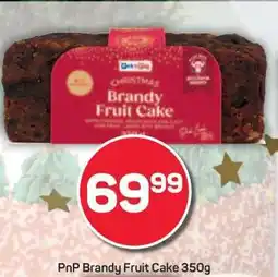 Pick n Pay PnP Brandy Fruit Cake 350g offer