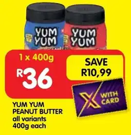 Shoprite Yum yum peanut butter offer