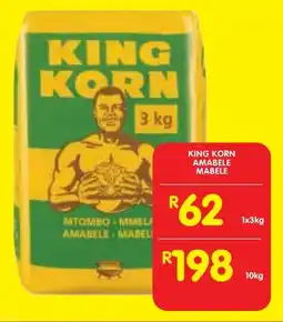 Shoprite King korn amabele mabele offer