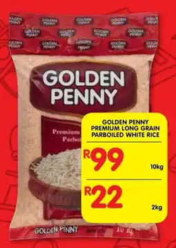 Shoprite Golden penny premium long grain parboiled white rice offer