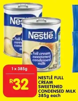 Shoprite Nestlé full cream sweetened condensed milk offer