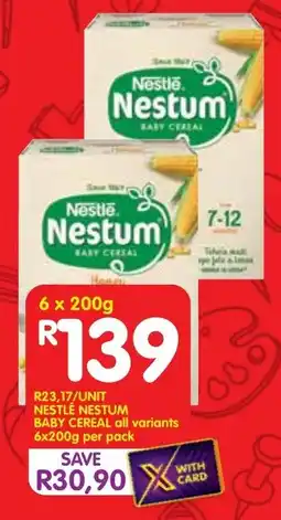 Shoprite Nestlé nestum baby cereal offer