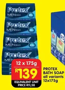 Shoprite Protex bath soap offer