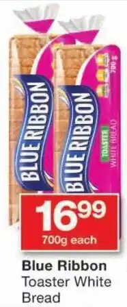Checkers Blue Ribbon Toaster White Bread offer