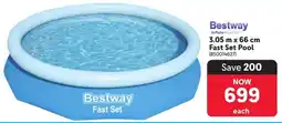 Makro Bestway Fast Set Pool offer