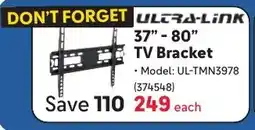 Makro ULTRA-Link 37"-80" TV Bracket offer