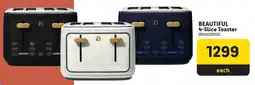 Makro BEAUTIFUL 4-Slice Toaster offer