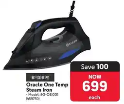 Makro Eiger Oracle One Temp Steam Iron offer