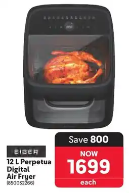 Makro EIGER Perpetua Digital Air Fryer offer