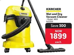 Makro Karcher Wet and Dry Vacuum Cleaner offer