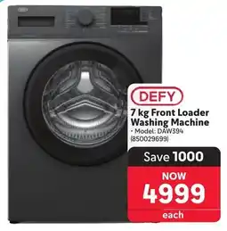 Makro DEFY Front Loader Washing Machine offer