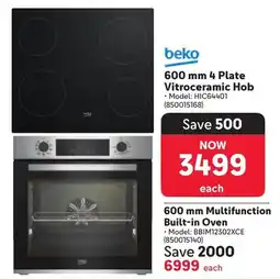 Makro Beko 4 Plate Vitroceramic Hob offer