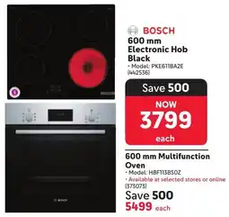 Makro BOSCH Multifunction Oven offer