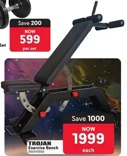 Makro TROJAN Exercise Bench offer