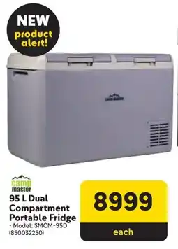 Makro Camp Master Dual Compartment Portable Fridge offer