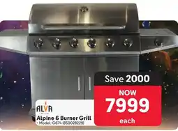 Makro ALVA Alpine 6 Burner Grill offer